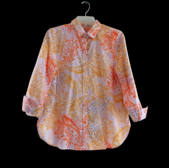 Chico's Cotton Shirt, size 1 - Picture 2 of 16